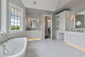 LED lighting under cabinets add trendy functionality