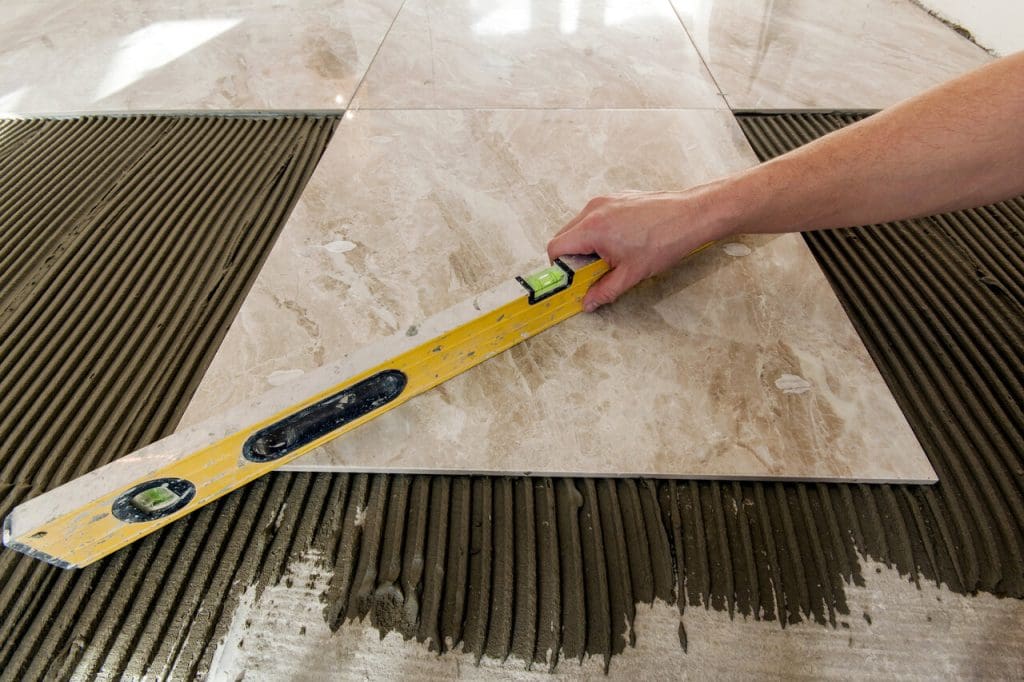 tile installation