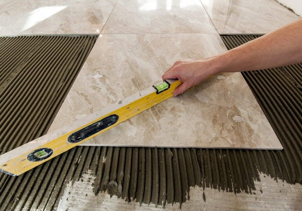 tile installation