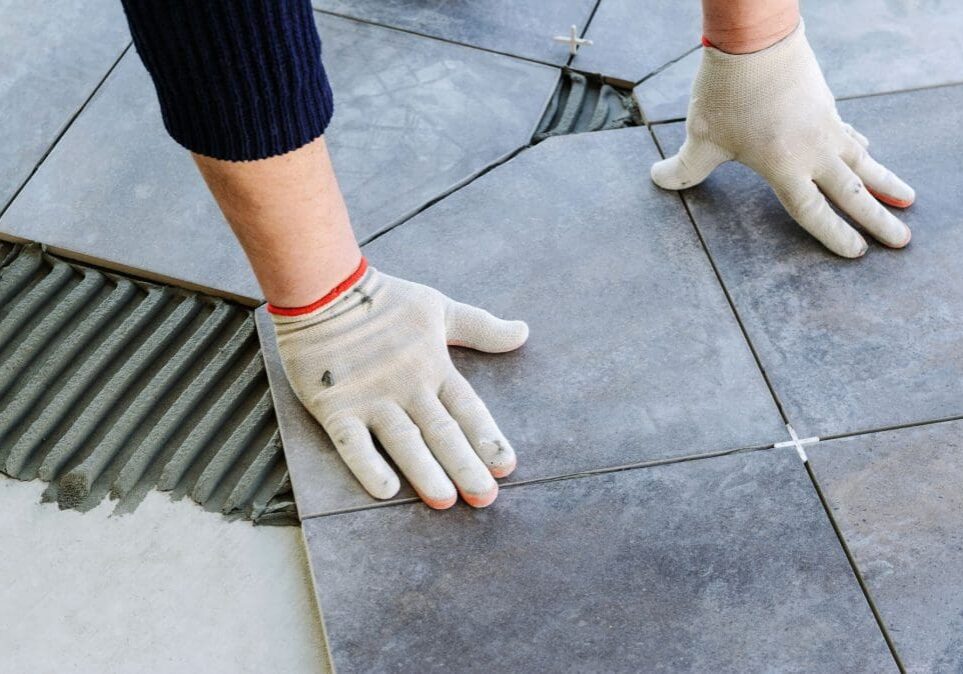 tiles installation